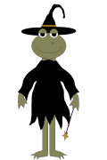witch frog animation